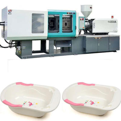 Máquina de moldagem por injeção de plástico de 150-3000 bar com espessura de molde de 150-1000 mm Proporção comprimento-diâmetro de parafuso 12-20