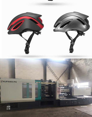 Máquina de moldagem por injecção de capacete de bicicleta de montanha de plástico Máquina de fabricação de capacete de bicicleta de montanha de plástico
