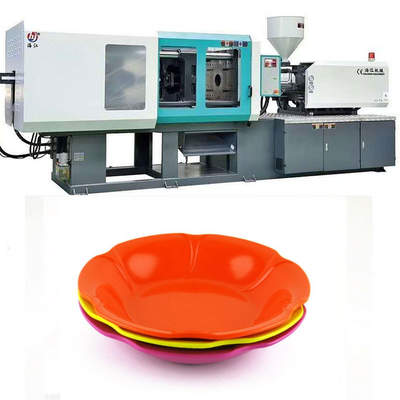 Máquina de moldagem por injecção de placas redondas de plástico de alta qualidade e produção