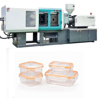 Máquina de moldagem por injecção de caixas de comida de plástico com alta qualidade e produção