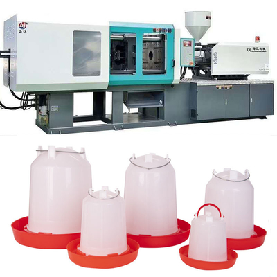 Máquina de moldagem por injecção de plástico profissional com comprimento de parafuso e relação de diâmetro 12-20