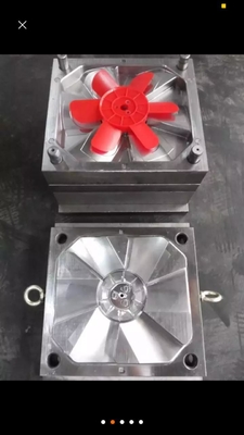 Metal da máquina da modelação por injeção da elevada precisão auto que carimba a modelagem por injeção plástica de pá do ventilador