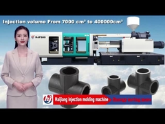 Máquina de moldagem por injecção de baixo volume de 530 toneladas / Máquina de moldagem de plástico para instalação de tubos de PVC