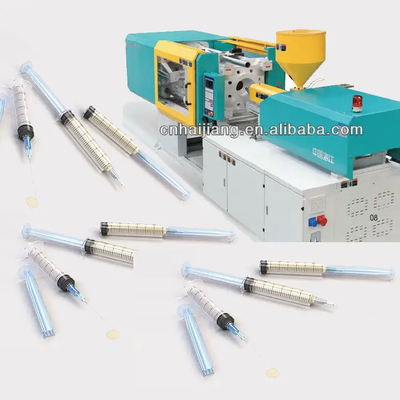 Máquina plástica automática da modelação por injeção para a seringa 1ml descartável